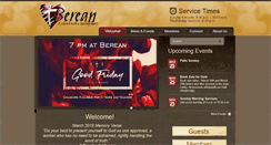 Desktop Screenshot of bereanfamily.com